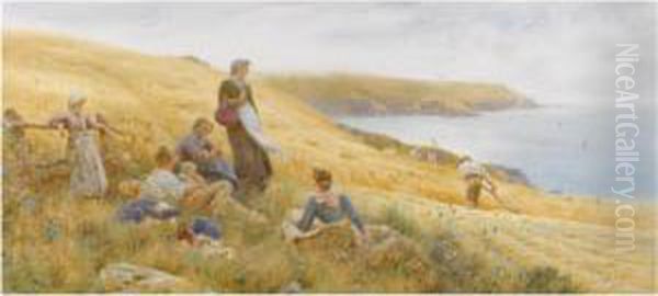 August, At Wembury Near Plymouth - view 1