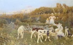 Feeding The Calves