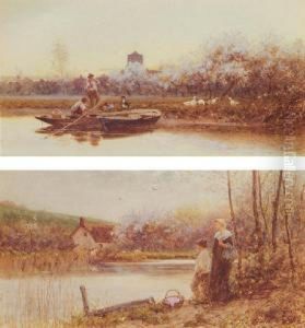 The Ferry (#) On The River Bank