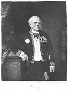 Esprit Auber 1782-1871 by Leon Cremiere