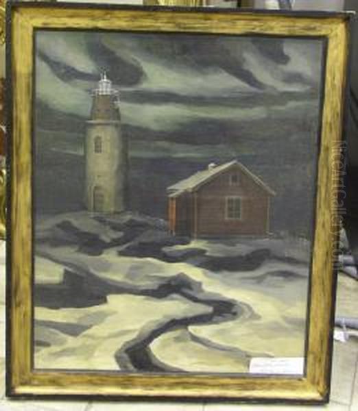 Fyrtorn Och Stuga. - view 1