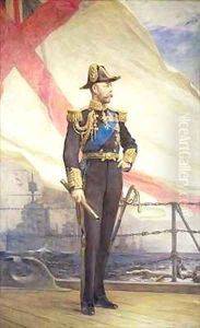 King George V by Sir Arthur Stockdale Cope