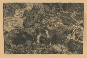 Die Rast Des Heiligen Christophorus by Switbert Lobisser