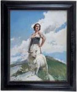 Bergere Et Mouton
