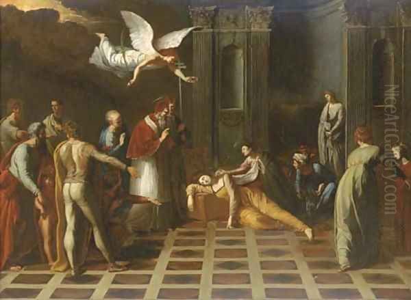 The Death of a female Saint - view 1