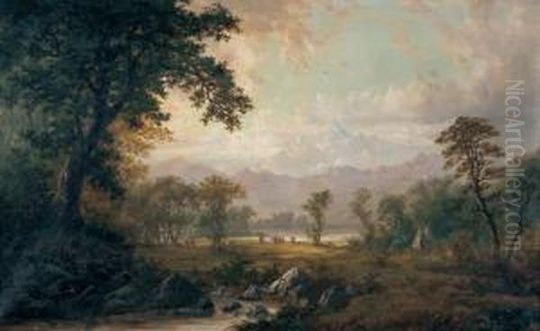 Landscape With Encampment - view 1