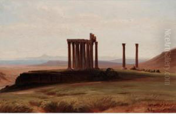 A View Of The Temple Of Olympus Zeus - view 1