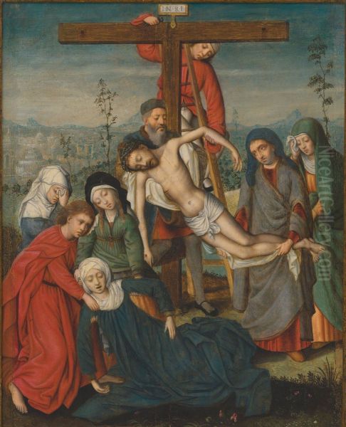 The Descent from the Cross by Marcellus Coffermans