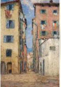 Ruelle Dans Un Village. by Kimon Loghi