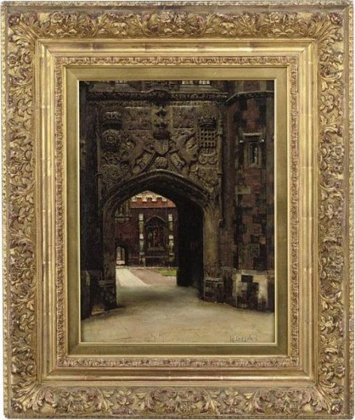 The Gateway Of St. John's College, Cambridge - view 1