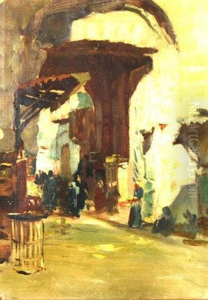 North African Street Scene - view 1