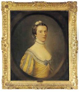 Portrait of a lady by Sir George Chalmers