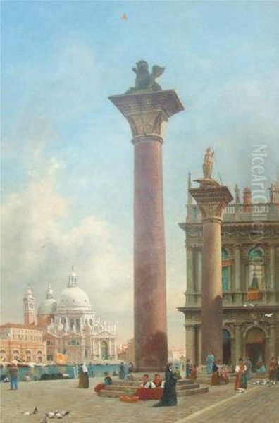 A Venetian Piazza - view 1