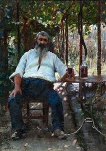 A Rest And A Glass Of Wine