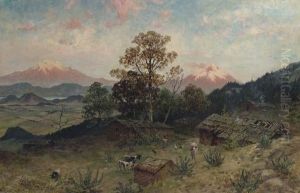 Valley Of Mexico by August Lohr