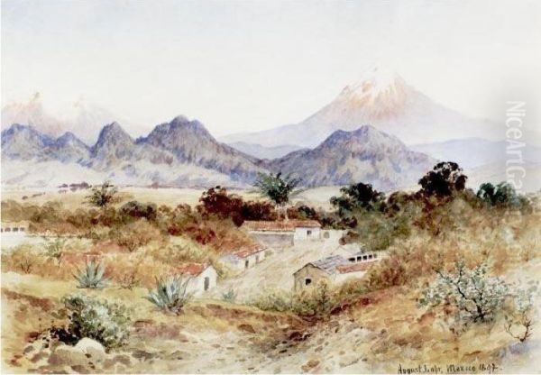 Landscape With Volcanoes - view 1