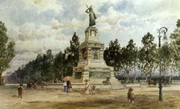 Statue Of Cuitlahuac - view 1