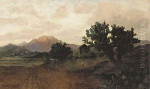 Paisaje De Mexico by August Lohr