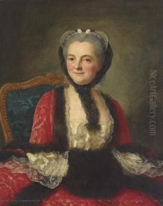 Portrait Of A Woman by Marianne Loir