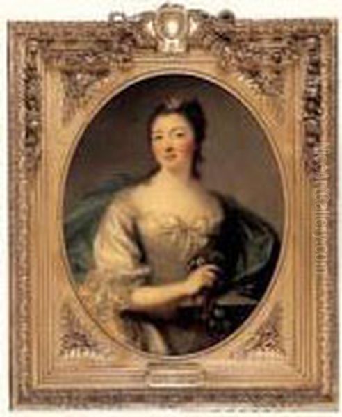 Portrait De Francoise De Mailly-nesle, Princesse De Montbarey - view 1