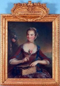 Portrait Presume De Madame Deseran by Marianne Loir