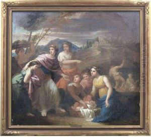 Pierre . The Finding Of Moses by Nicolas Loir