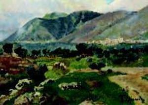 Veduta Di Palermo by Francesco Lojacono