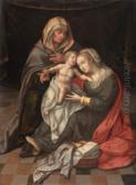 The Virgin And Child With Saint Anne - view 1