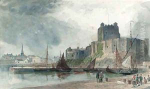 Carrickfergus Castle, Co. Antrim by Joseph William Carey