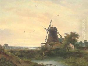 The Windmill by William Henry Crome
