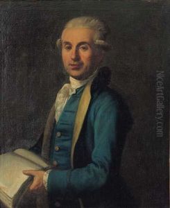 Ritratto Di Nobiluomo Con Libro In Mano by Alessandro Longhi