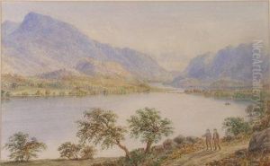 A View In The Lake District by William Taylor Longmire