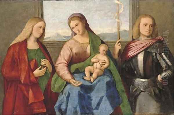 The Madonna and Child with Saint Mary Magdalen and Saint George - view 1