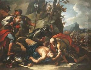 The Death of King Josiah by Francesco Conti