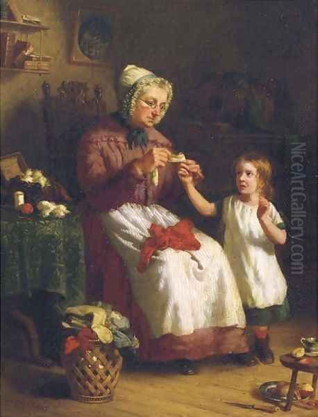 Nursing the scratch - view 1
