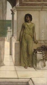 A Greek girl by Henry Daniel Chadwick