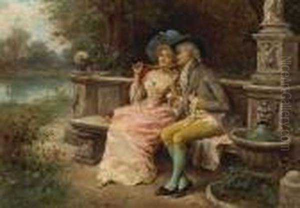 The Flirting Couple - view 1