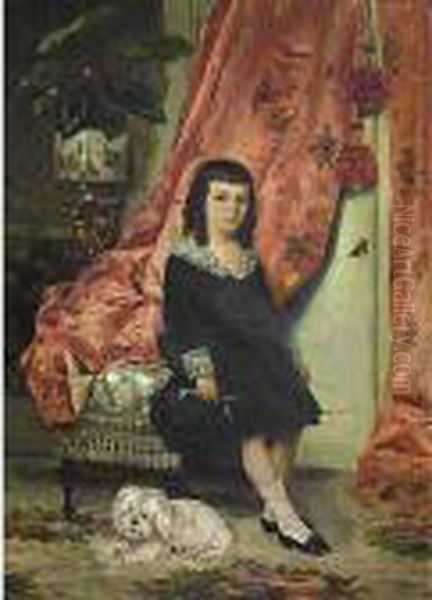 Bambina Con Cane - view 1