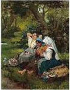 The Three Gypsies by Antonio Lonza