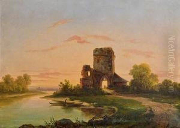 Flusslandschaft - view 1