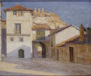 Segovia, Puerta De Las Murallas by Ricardo Lopez Cabrera