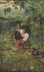 Spanish, 1866- Lost Inthought by Ricardo Lopez Cabrera