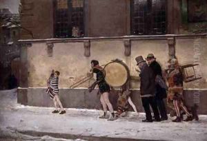 The Parade, 1873 by Roman Ribera Cirera