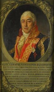 Retrato Del Conde De La Conquista, H. 1810 - 14 by Vicente Lopez y Portana