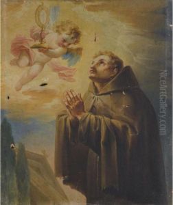 The Vision Of Saint Pascual Bailon
