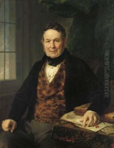 A Portrait Of A Gentleman by Vicente Lopez y Portana