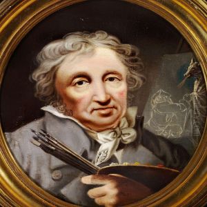 The Painter's Self Portrait At The Easel