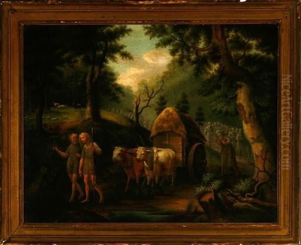A Scene From Prehistoric Denmark - view 1