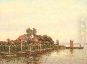 Amriewendsee by Ernst Lorenz-Murowana