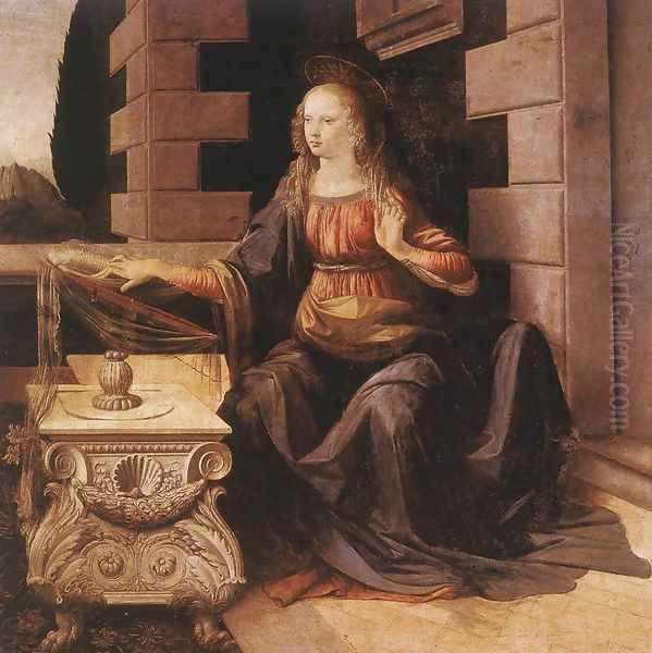 Annunciation (detail 2) 1472-75 - view 1